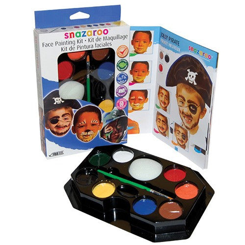 Snazaroo Face Painting Palette Kit - Boys (8 Colors)