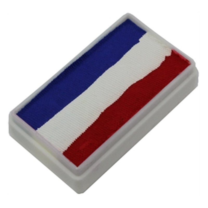 TAG 1 Stroke Split Cakes - 3 Color Red/White/Blue (1.06 oz/30 gm)