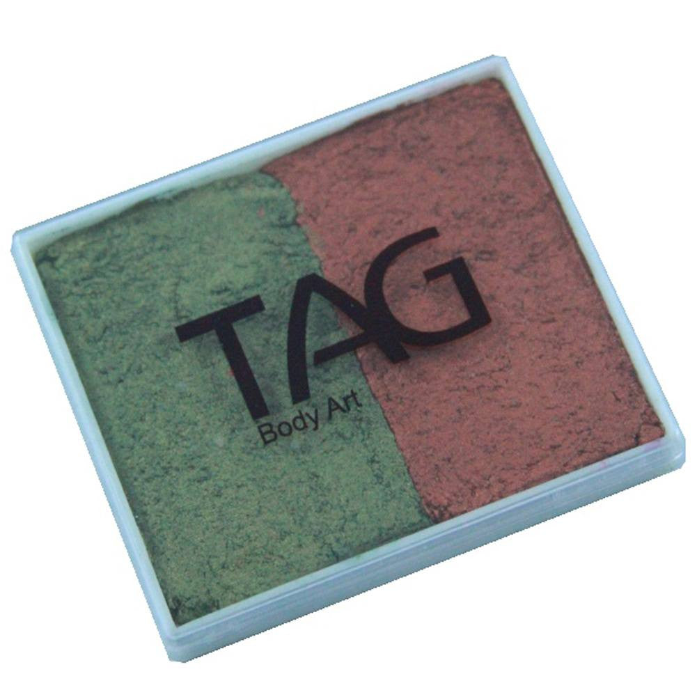 TAG Split Cake - Pearl Copper & Pearl Bronze Green(1.76 oz/50 gm)