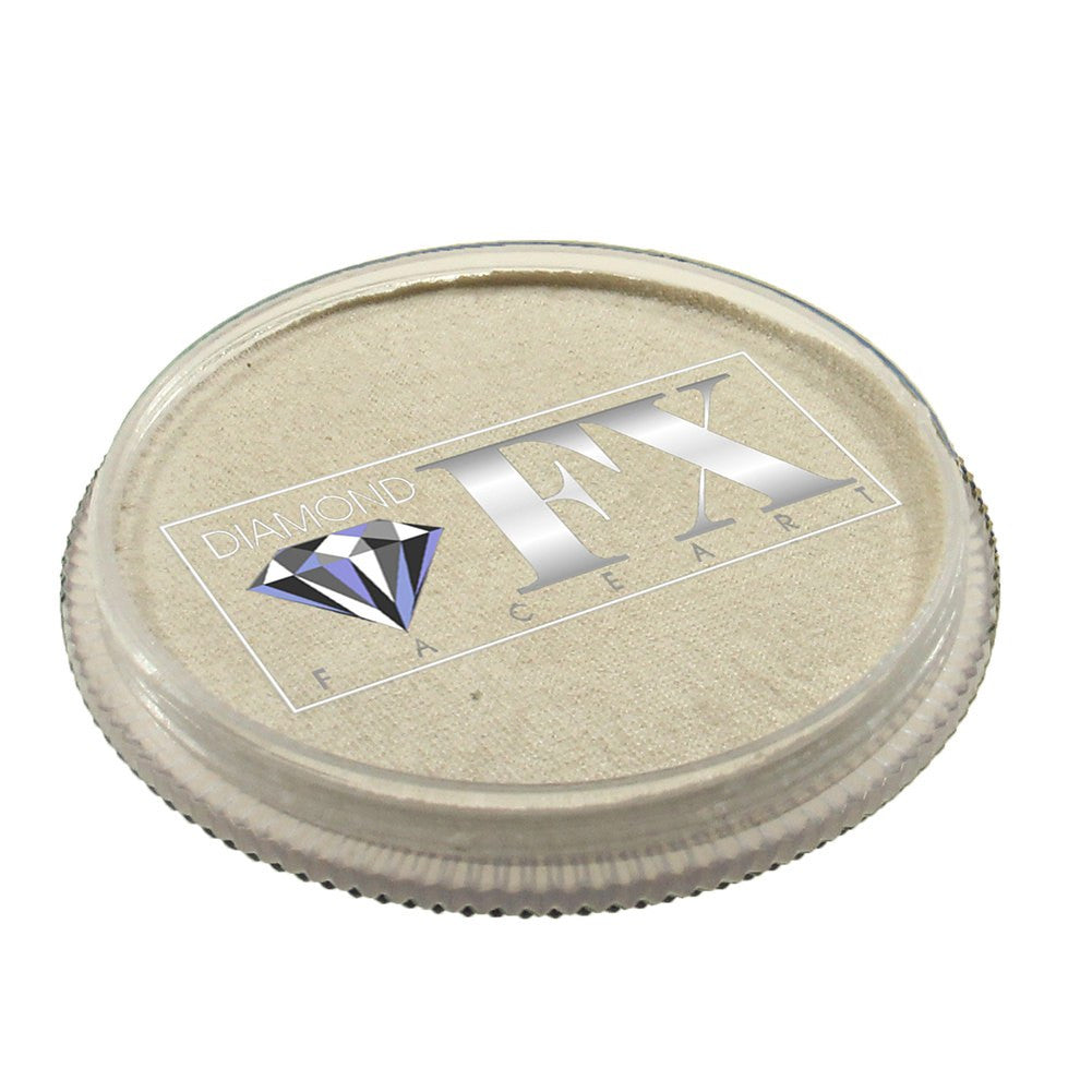 Diamond FX Face Paints - Metallic White M01