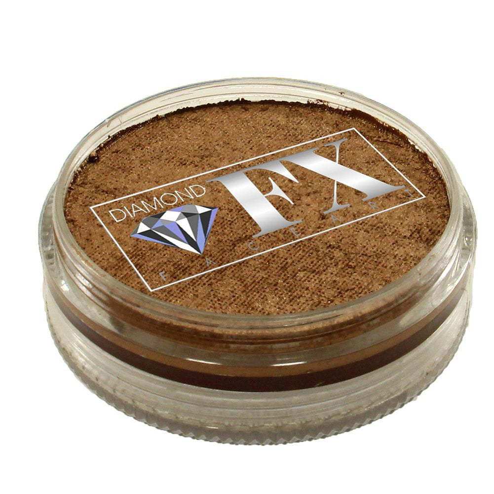 Diamond FX Face Paints - Metallic Old Gold M185