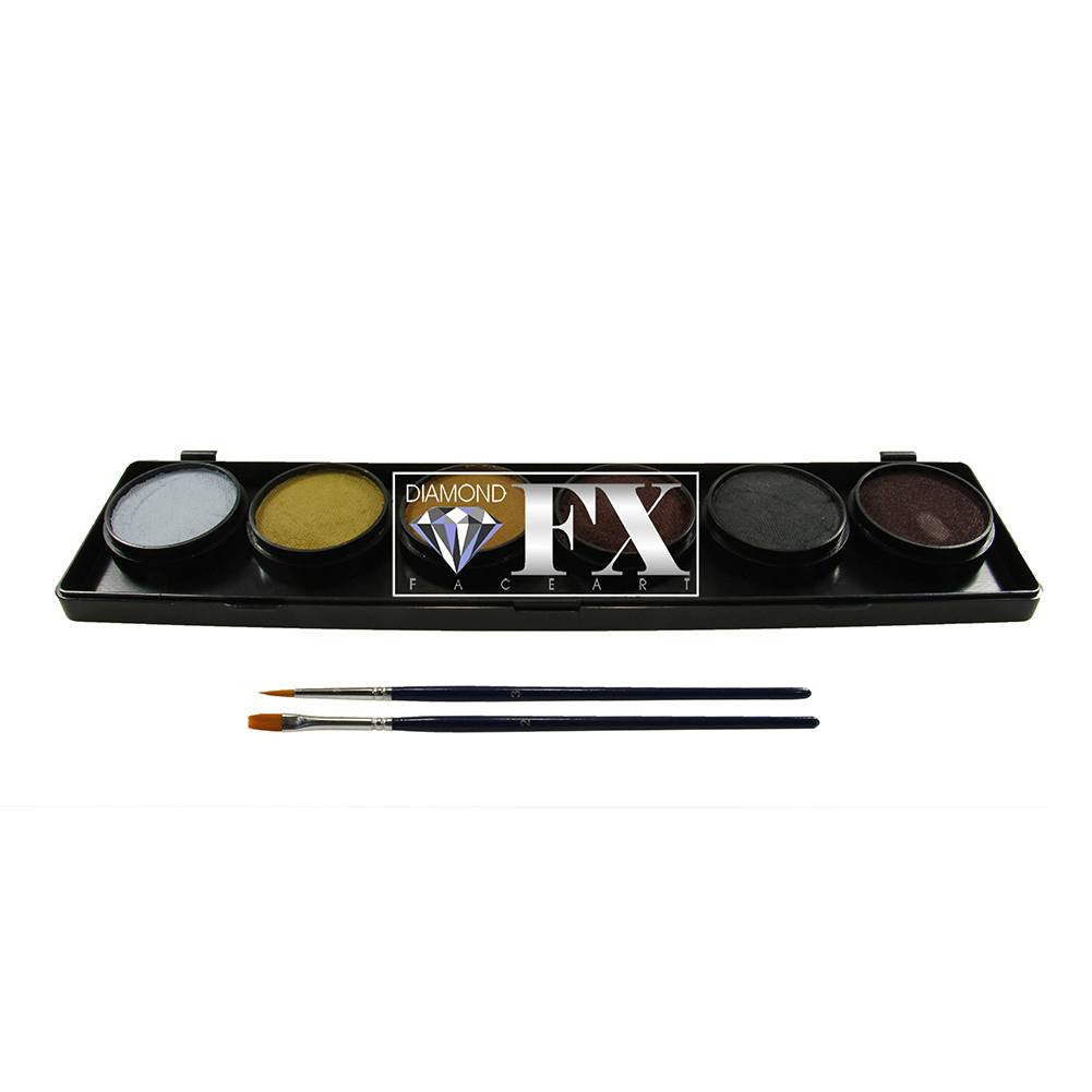 Diamond FX Monster Face Paint Palettes (6/colors - 10 gm)