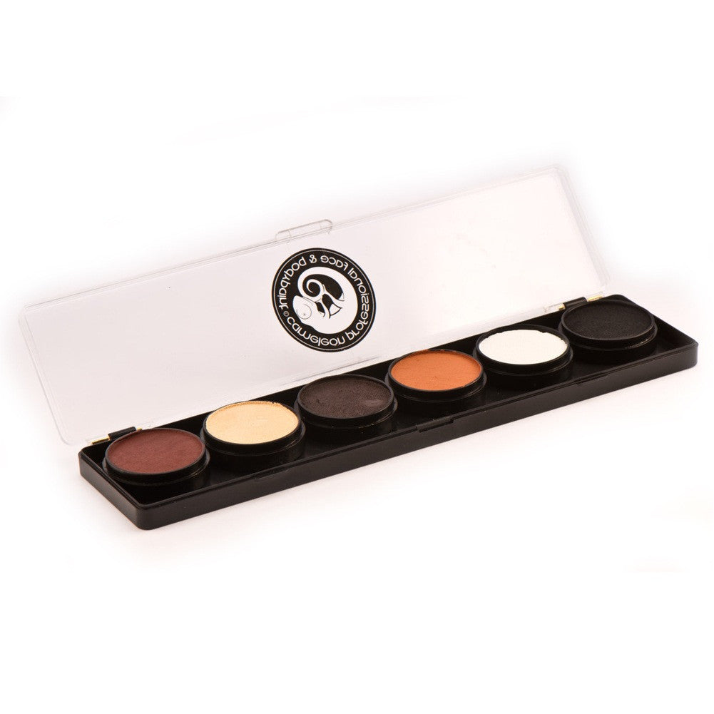 Cameleon Dermaniac Mini Face Paint Palette (6/colors - 8 gm)