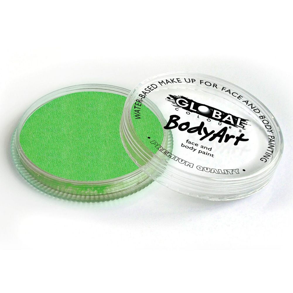 Global Body Art Face Paint - Standard Lime Green (32 gm)