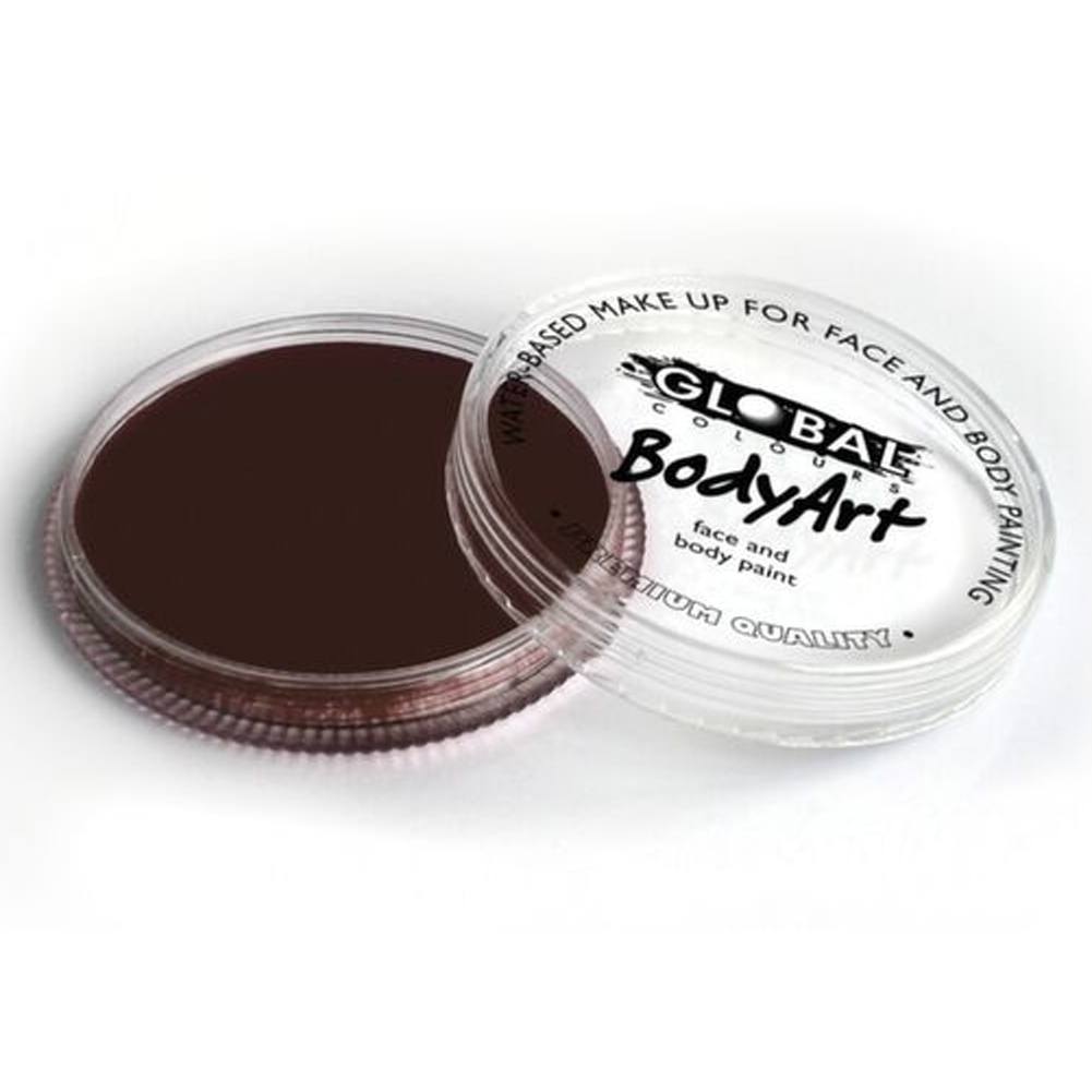 Global Body Art Face Paint - Standard Rose Brown (32 gm)