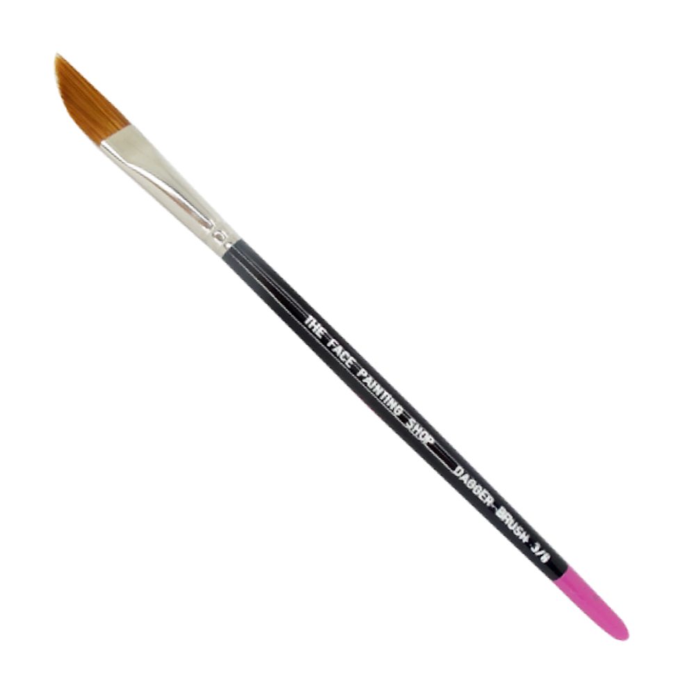 The Face Painting Shop Brush - Dagger (3/8&quot;)