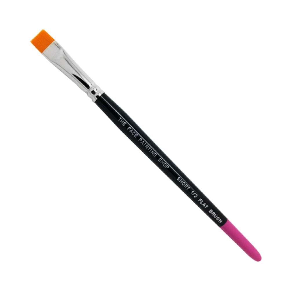 The Face Painting Shop Brush - Short Flat (1/2&quot;)