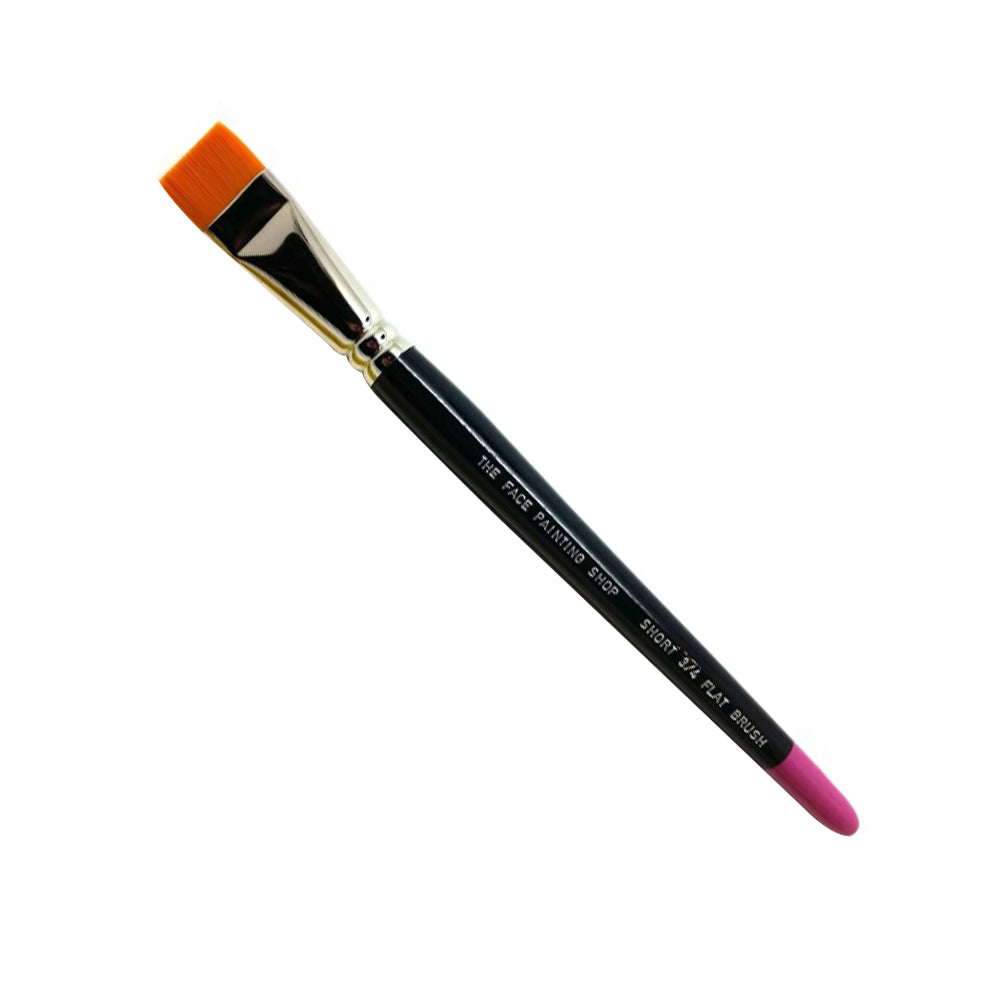 The Face Painting Shop Brush - Short Flat (3/4&quot;)