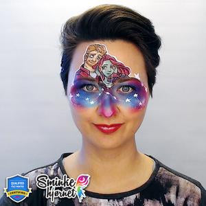 Superstar Face Paint - Skull White 022