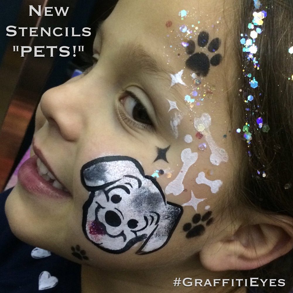 GraffitiEyes Stencil Kit - PETS!