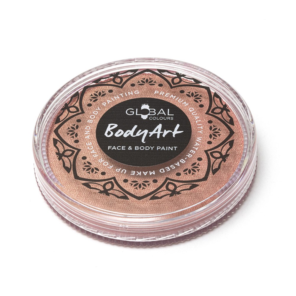 Global Body Art Face Paint -  Metallic Rose Gold (32 gm)