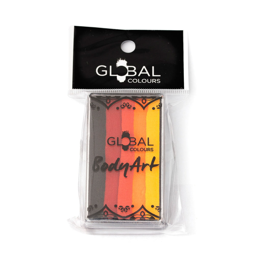 Global Body Art Magnetic One Stroke Cake - Dragon Fire, 25 gm