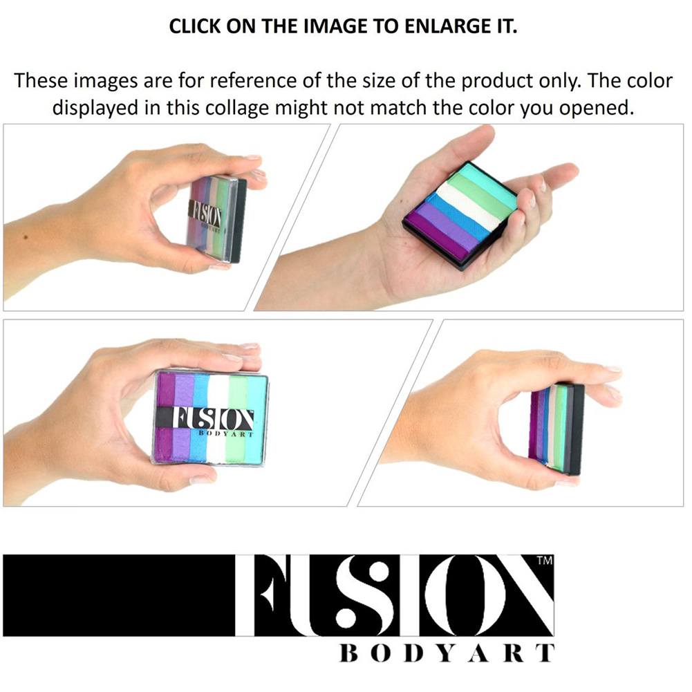 Fusion Body Art FX Rainbow Cake - Neon Rainbow (50 gm)