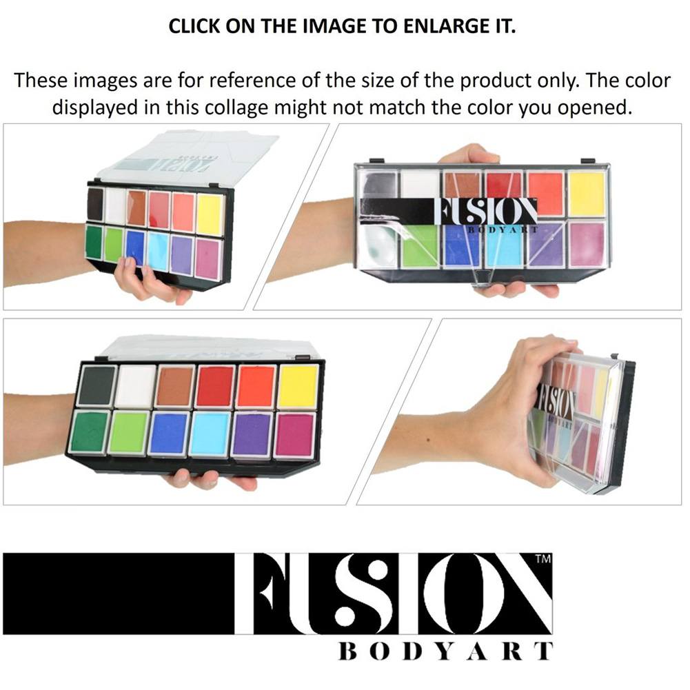 Fusion Body Art Spectrum Face Painting Palette - Carnival Kit