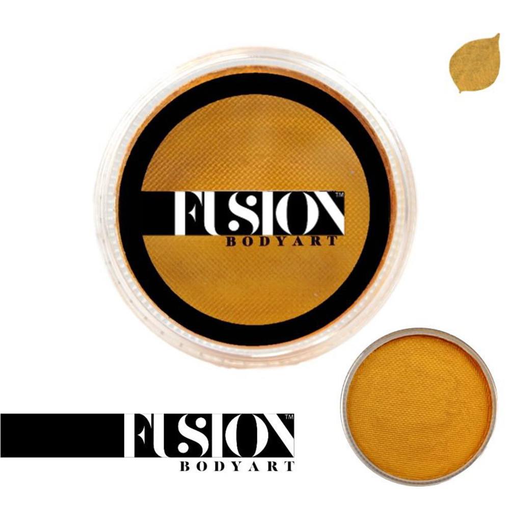 Fusion Body Art Face Paint - Pearl Metallic Gold (32 gm)