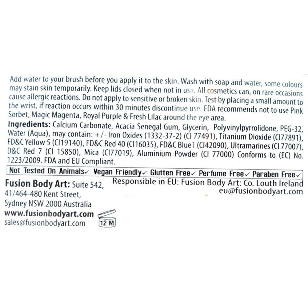 Fusion Body Art 1 Stroke Cake - Amazon (30 gm)