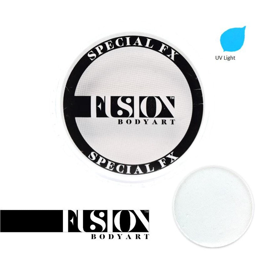 Fusion Body Art &amp; FX - UV Neon White Clear (32 gm)