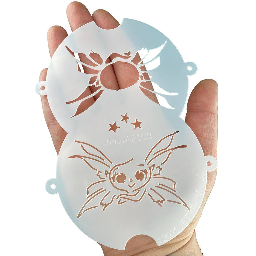 TAP Face Painting Double Stencil - Big Eyes Fairy (103)