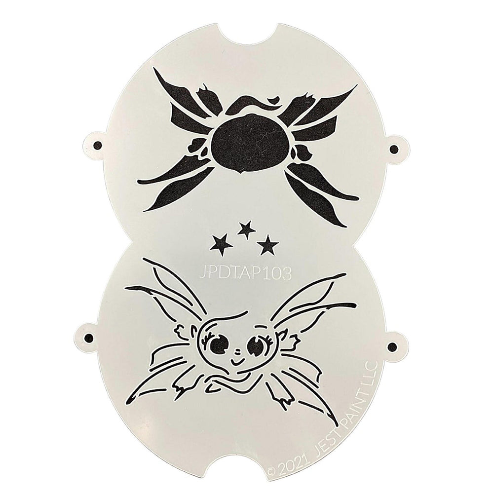 TAP Face Painting Double Stencil - Big Eyes Fairy (103)