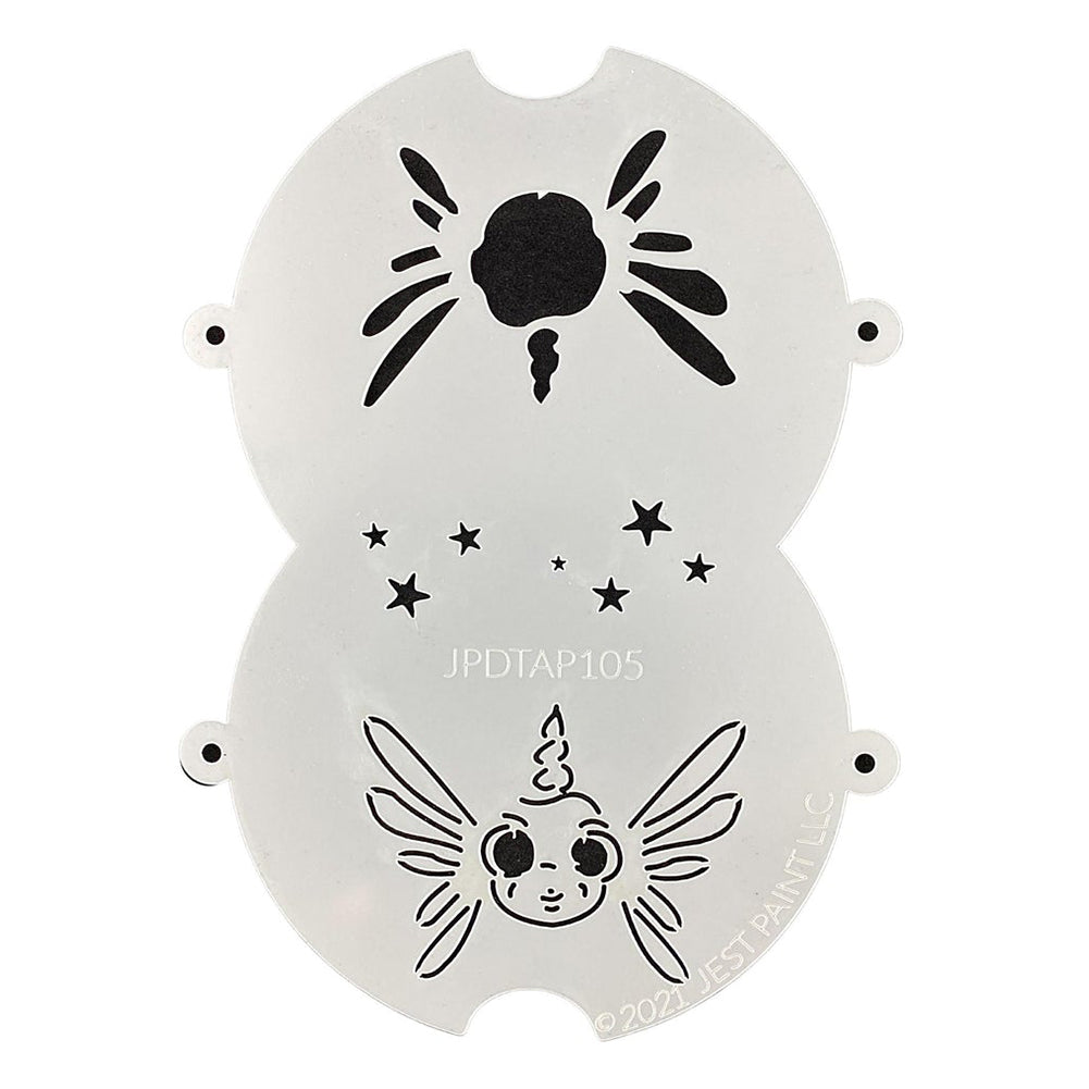 TAP Face Painting Double Stencil - Uni Fish Fairy (105)