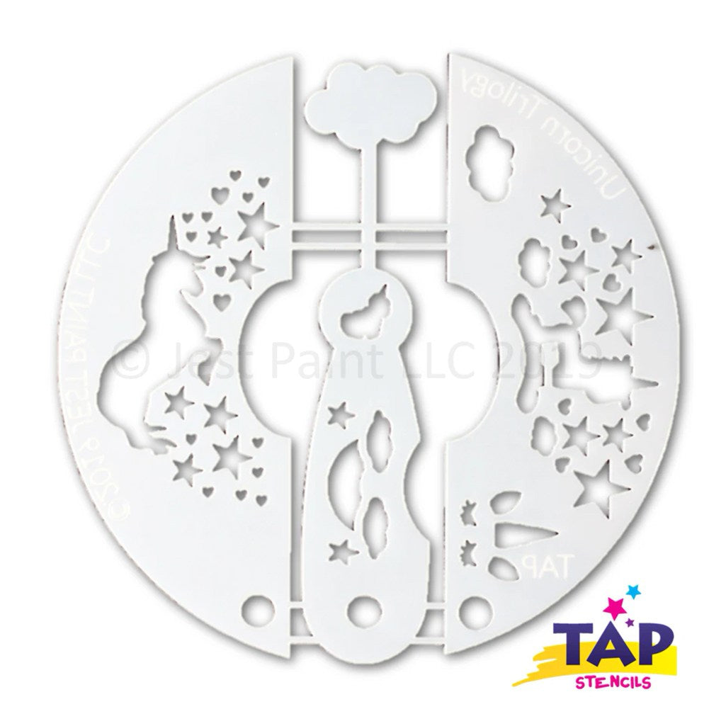 TAP Face Painting Stencil Set - Unicorn Trilogy