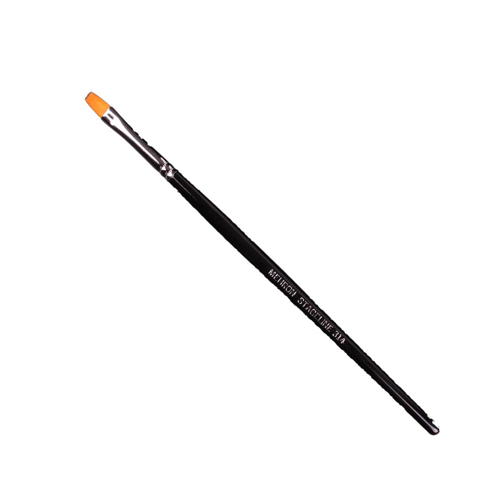 Mehron Stageline Medium Flat Brush (3/16&quot;)