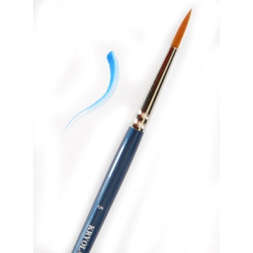 Kryolan #5 Round Brush (1/8&quot;)