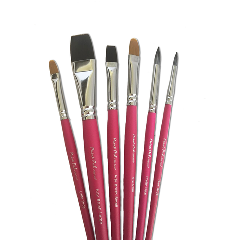 Silly Farm Paint Pal 6-Piece Variety Brush Set