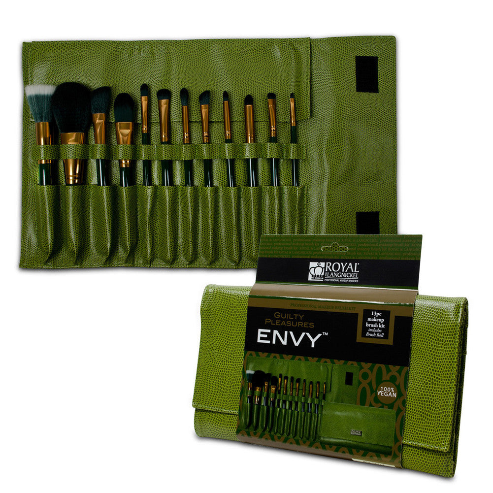 Royal And Langnickel Envy Guilty Pleasures 12-Piece Brush Wrap Kit