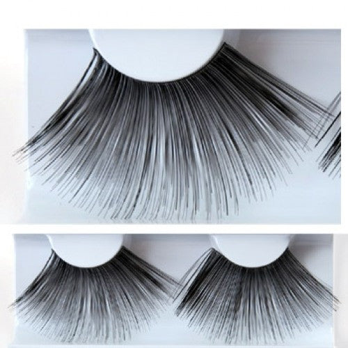 Kryolan Long Black Feathery Eyelashes