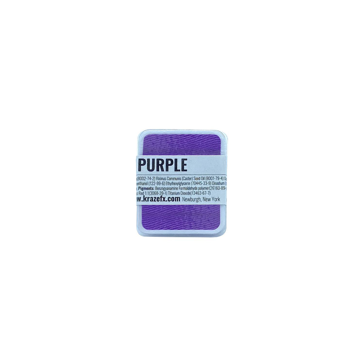 Kraze FX Face Paint Palette Refill - Neon Purple (0.21 oz/6 gm)