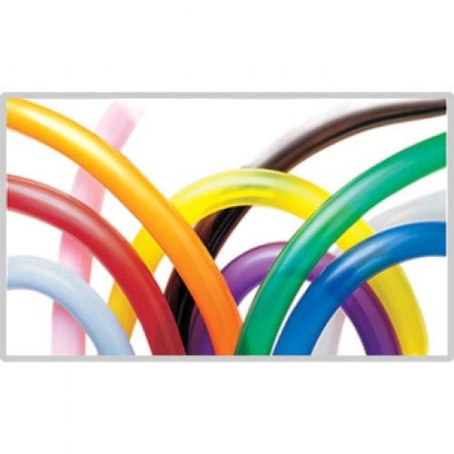 Qualatex Pencil Balloons - 350Q Traditional Assortment (100/Bag)