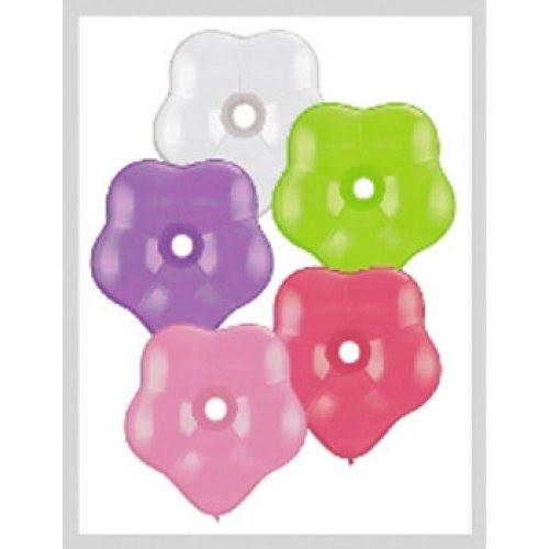 Qualatex Geo Blossom Balloons - 6&quot; (100/bag)