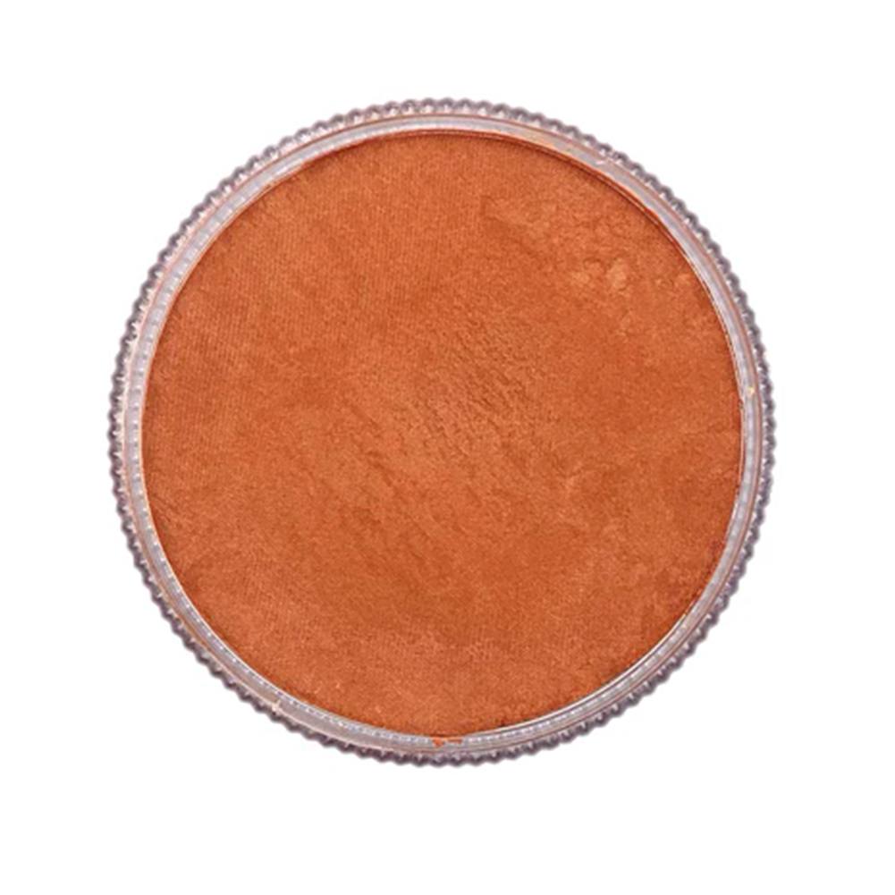 Face Paints Australia Face &amp; Body Paint - Metallix Orange (30 gm)