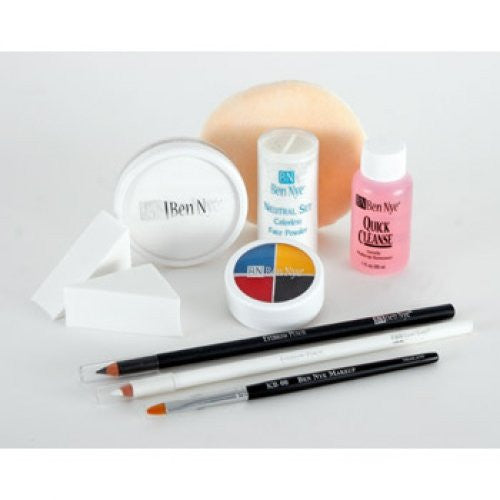 Ben Nye Deluxe Clown Makeup Kit - White Face