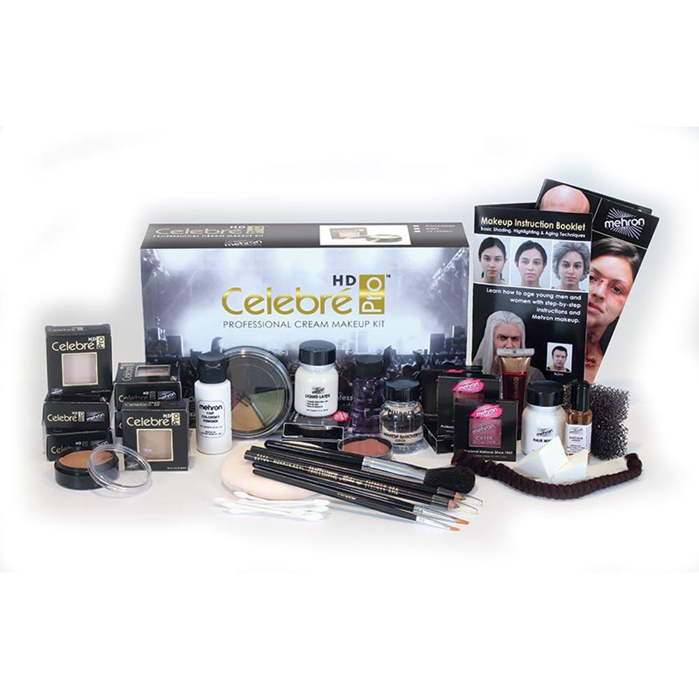 Mehron Celebre Pro Theatrical Makeup Kit - TV/Video (CPK-TV)