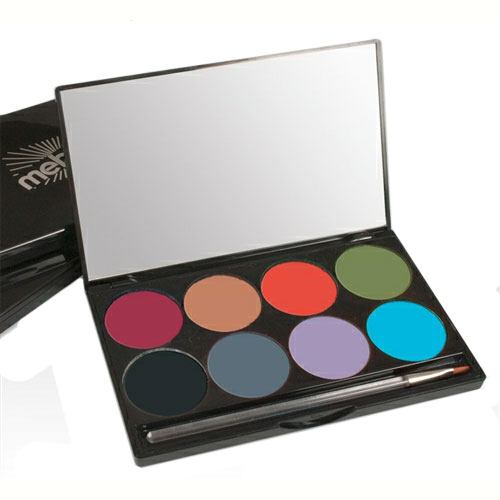 Mehron INtense Pro Pressed Powder Palette - Earth (8 Colors)