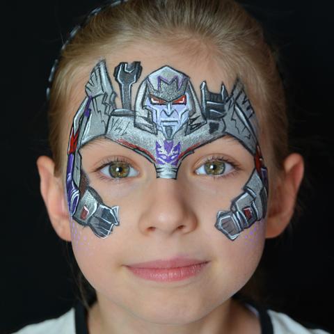 Superstar Face Paint - Silver Shimmer 056