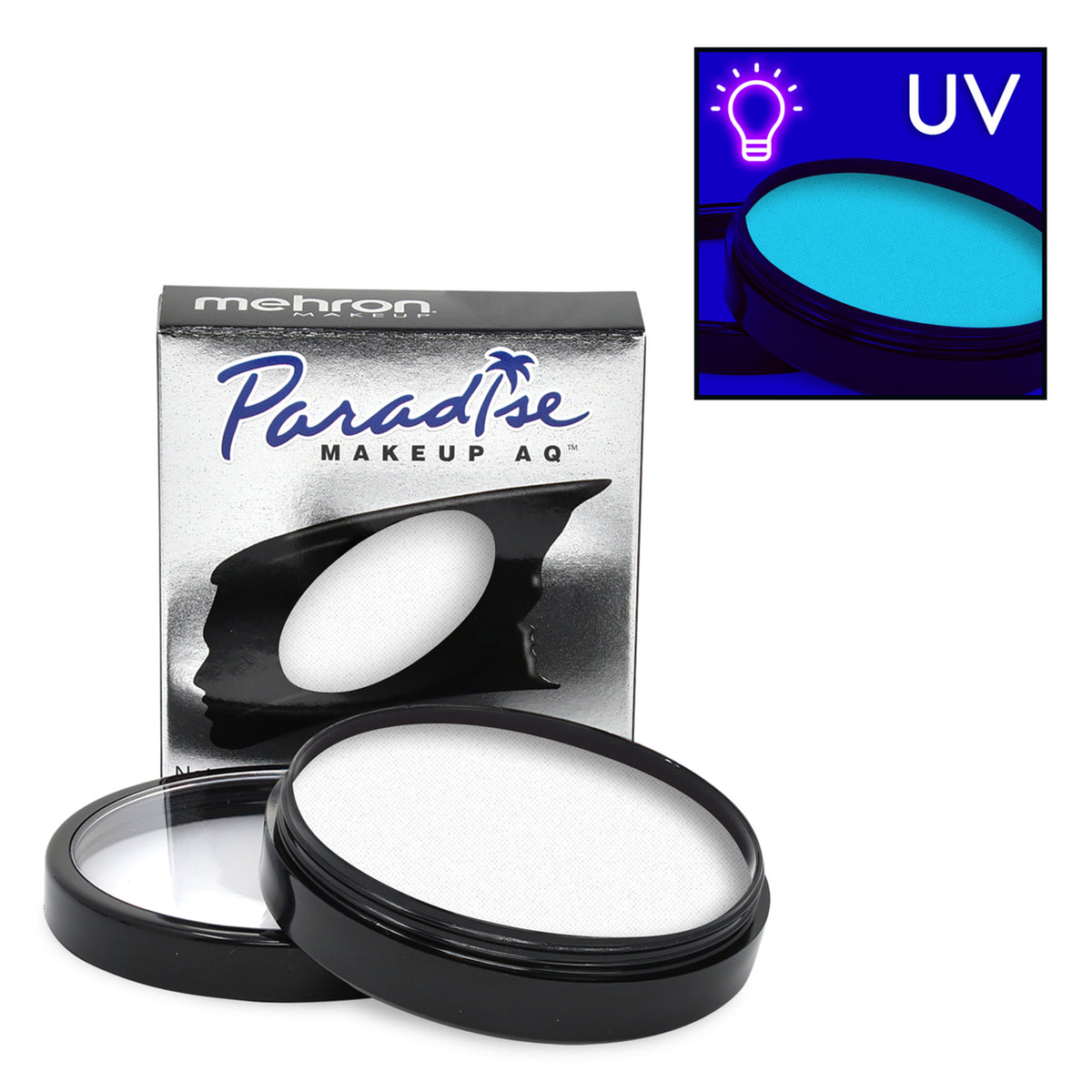 Paradise AQ Face Paint - Dark Matter/Clear (1.4 oz/ 40 gm)