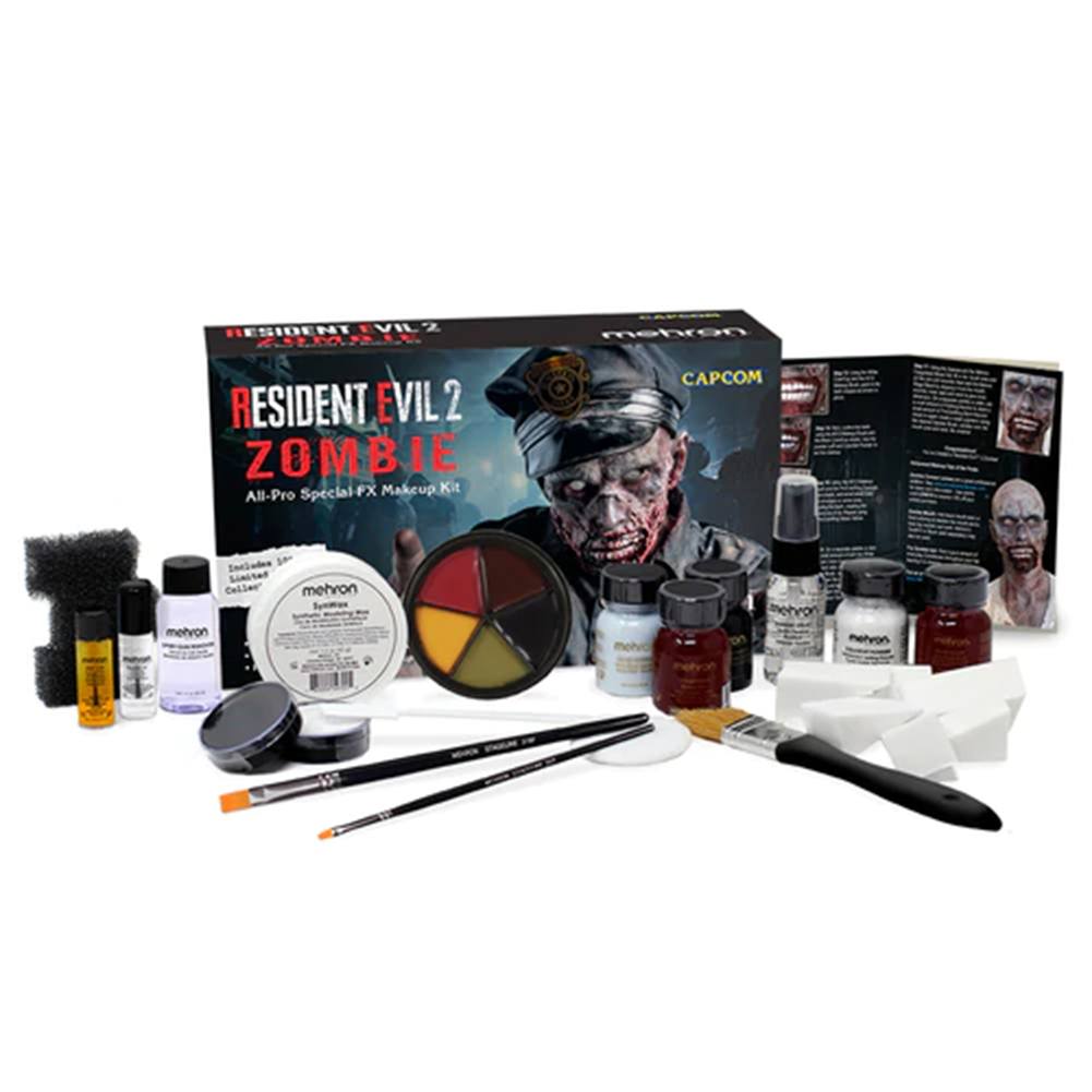 Mehron RESIDENT EVIL 2 ZOMBIE ALL-PRO Makeup Kit