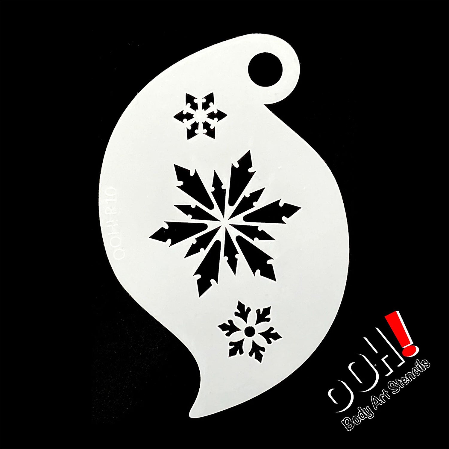 Ooh! Storm Stencil - Snowflake 3