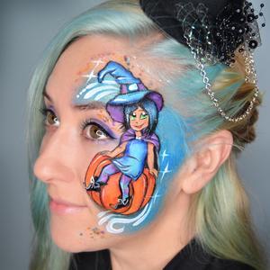 FAB Face Paint - Ziva Blue Shimmer 220