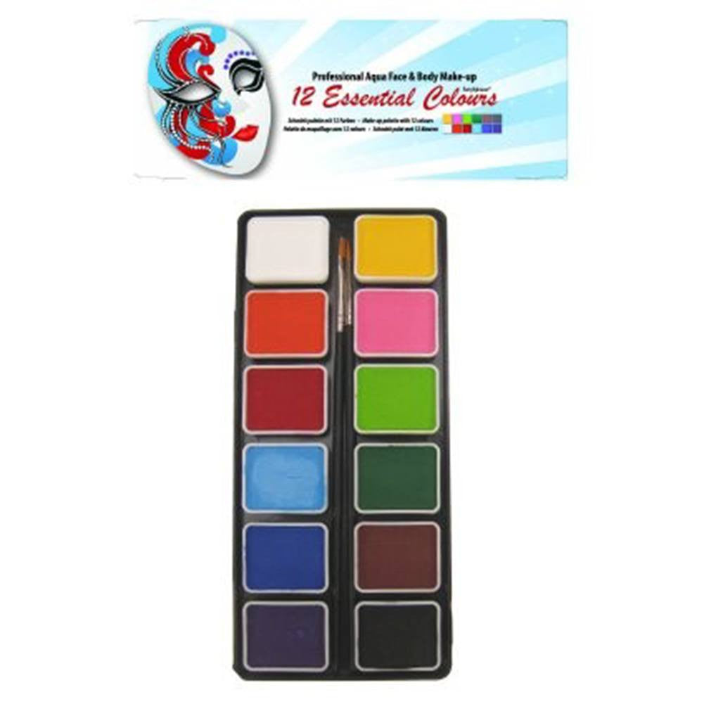 PartyXplosion 12 Color Aqua Palette - Regular (12 gm)