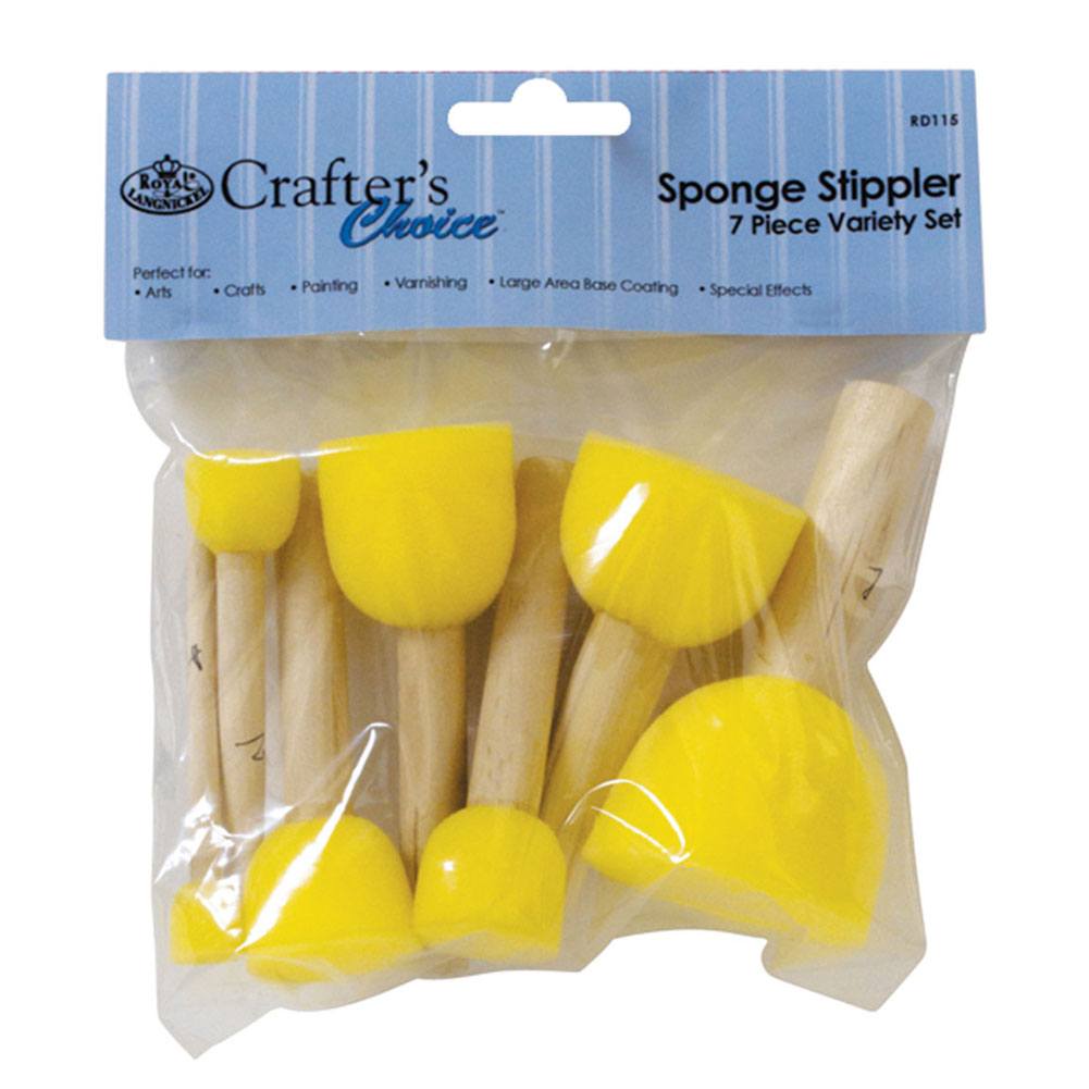 Royal &amp; Langnickel Sponge Stippler 7 piece Set