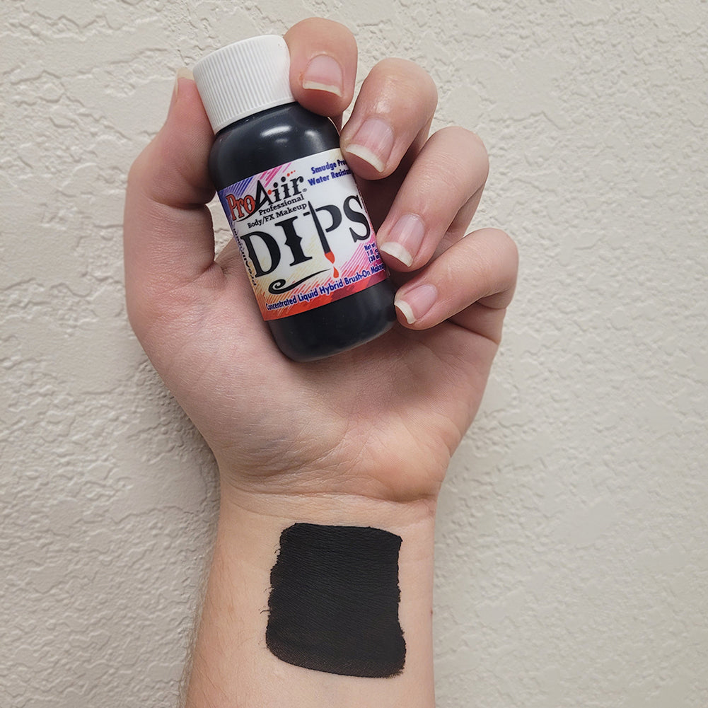 ProAiir DIPS Waterproof Makeup - Black (1 oz/30 ml)