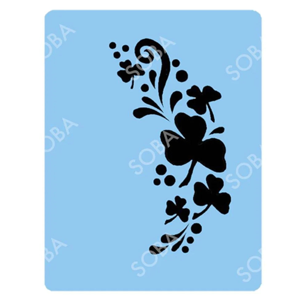 SOBA Quick EZ Face Painting Stencil - Shamrock