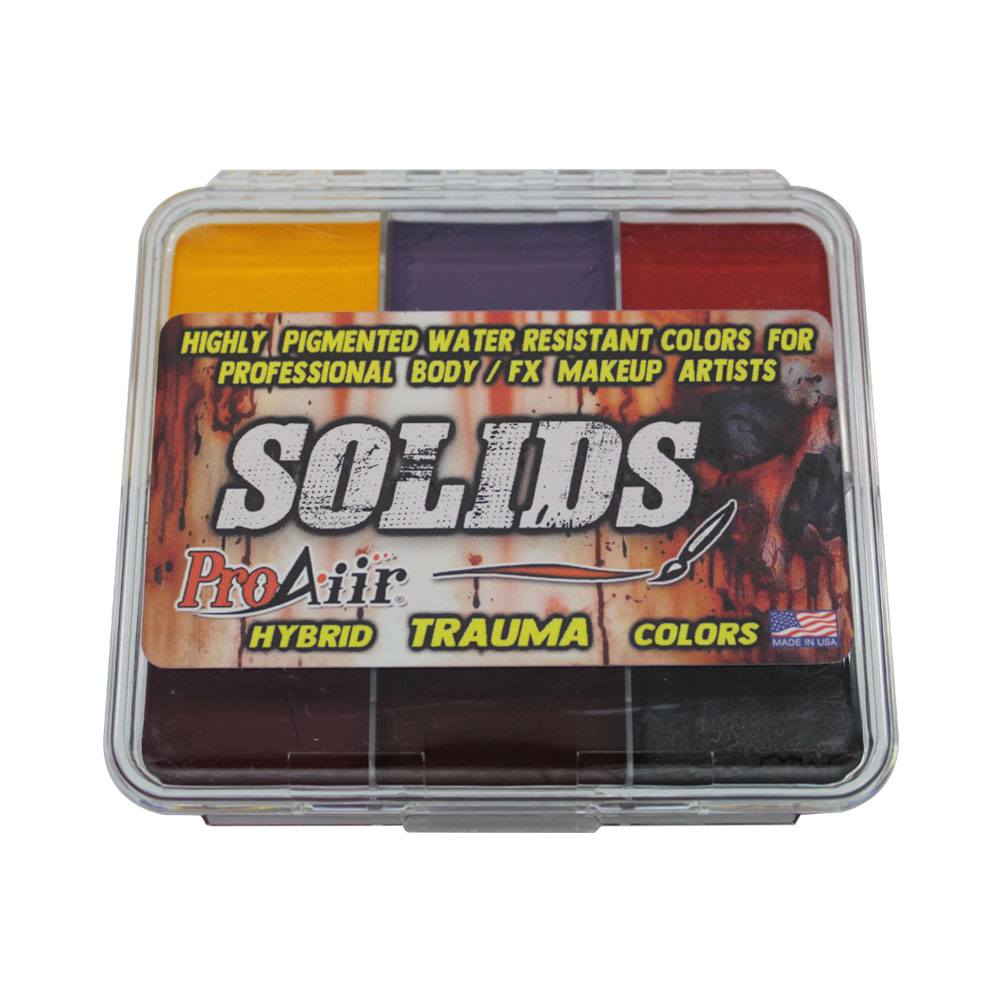 ProAiir Solids Water Resistant Makeup Palette - Trauma