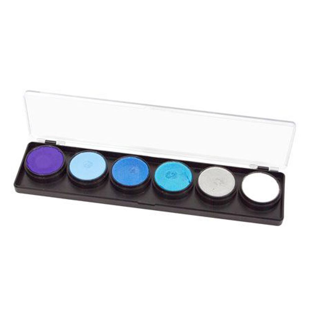 FAB Frozen Face Paint Palette (6 Colors - 11 gm)