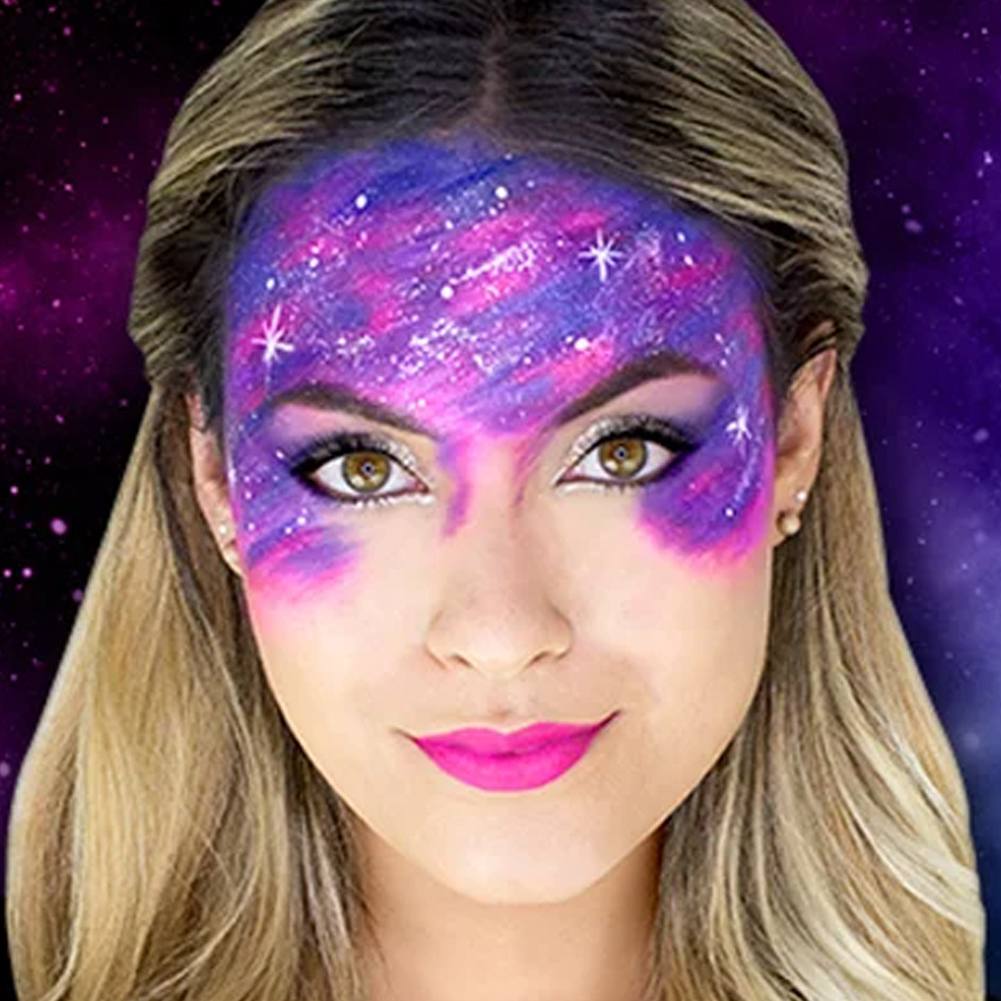 Woochie Halloween Makeup Stencil Kit - Mermaid