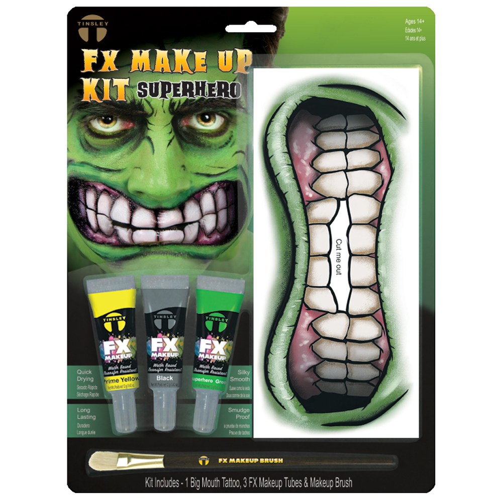 Tinsley Transfers Big Mouth Kits - Superhero